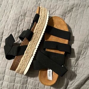 Steve Madden espadrille platform sandals